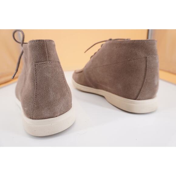 Canali Taupe Suede Chukka Hiking Boots Size 8.5 New Lace Up $595 Ankle main image 7
